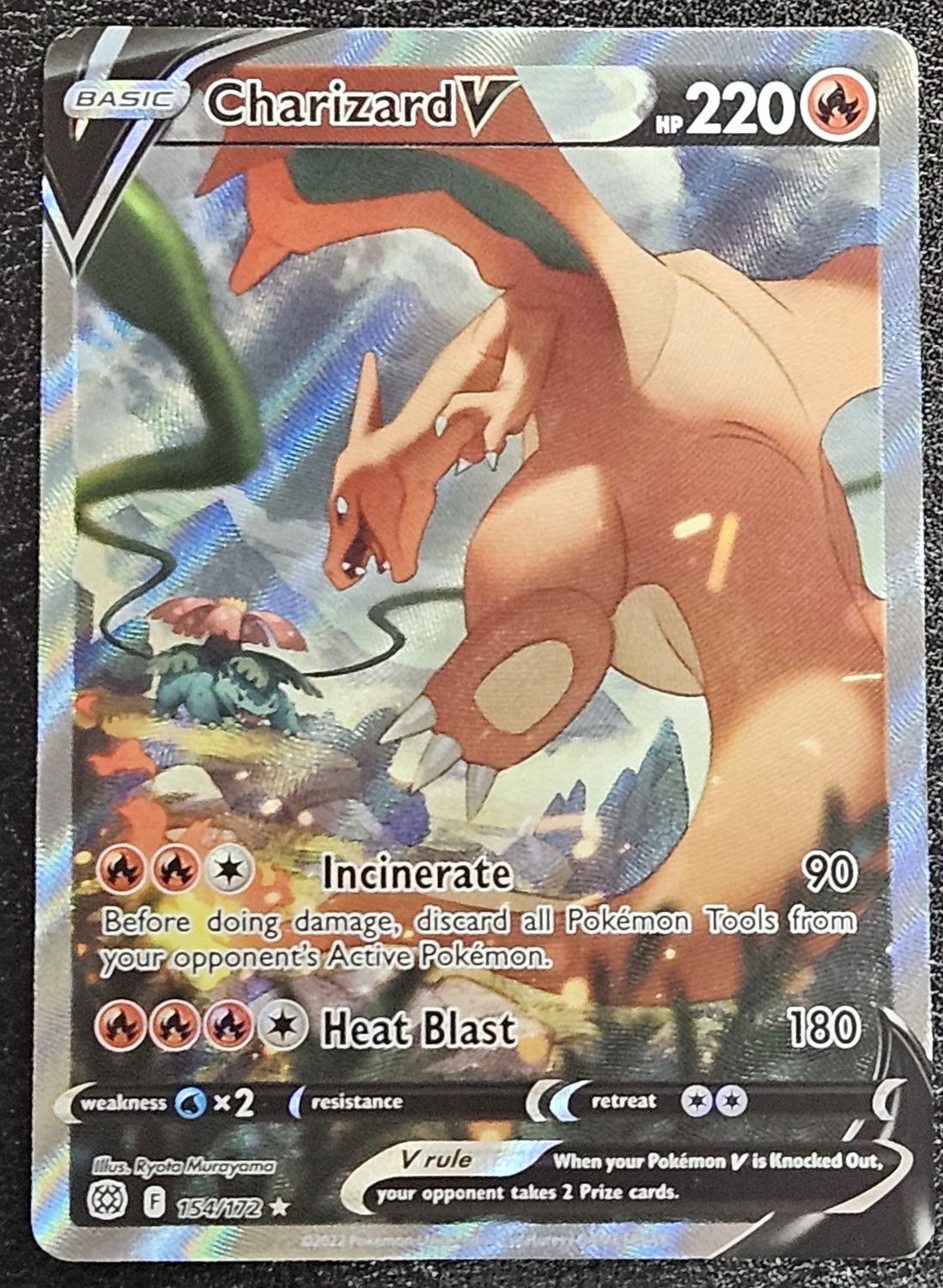 2022 Charizard V Brilliant Stars 154/172