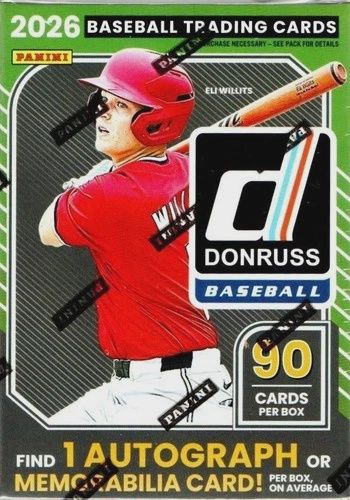 2026 Donruss Baseball Blaster Box