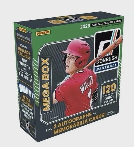 2026 Donruss Baseball Mega Box