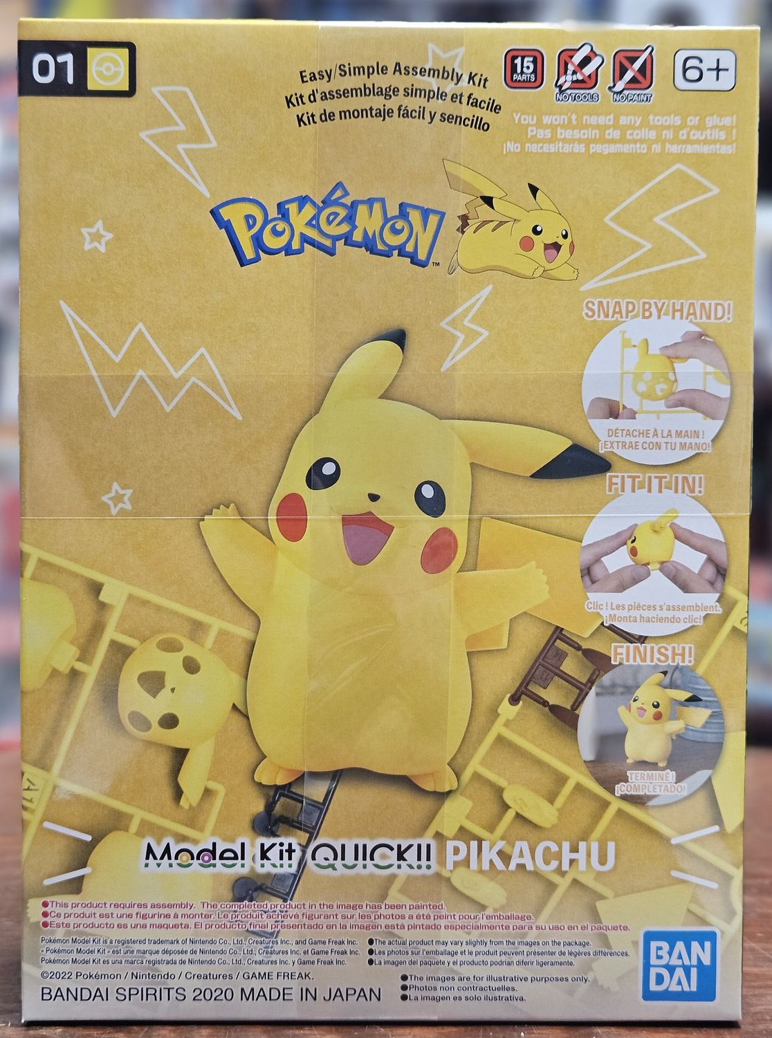 Pokemon Model Kit Pikachu 01