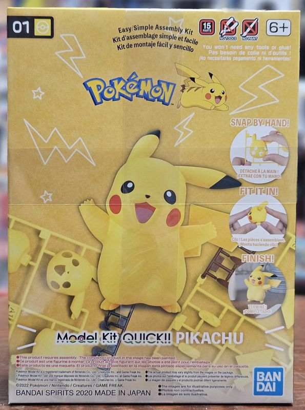 Pokemon Model Kit Pikachu 01