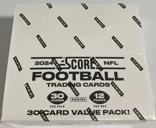 2024 Score Football Value Pack Box