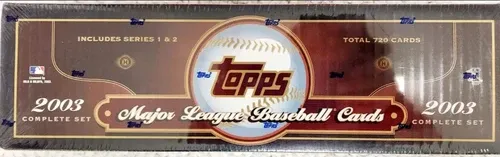 2003 Topps Baseball Hobby Edition Sealed Set