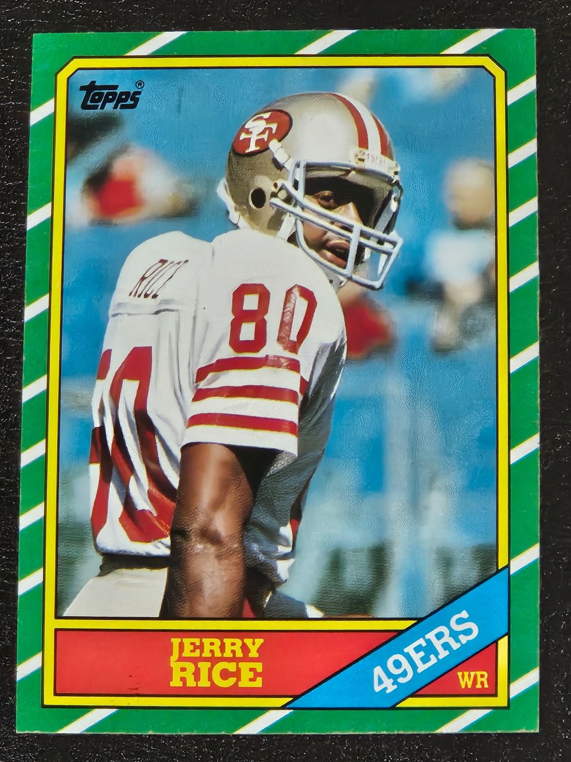 1986 Topps #161 Jerry Rice NM/MT