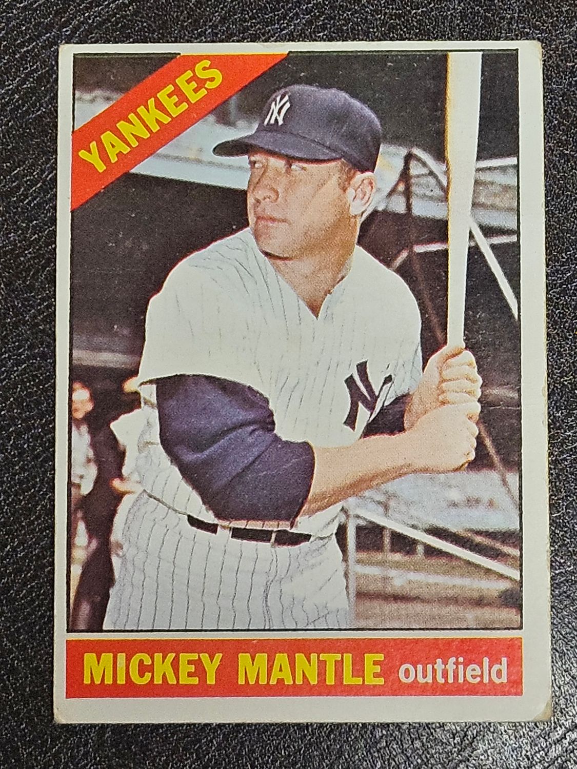 1966 Topps #50 Mickey Mantle GD