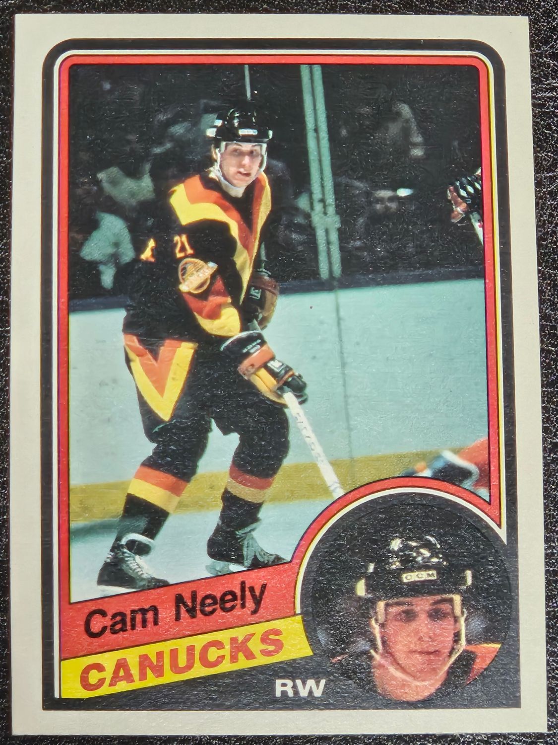 1984 O-Pee-Chee #327 Cam Neely RC NM