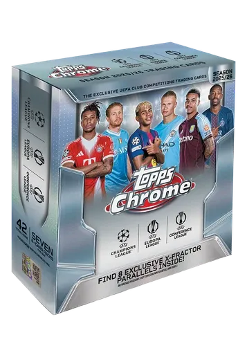 2025-26 Topps Chrome Soccer Mega Box