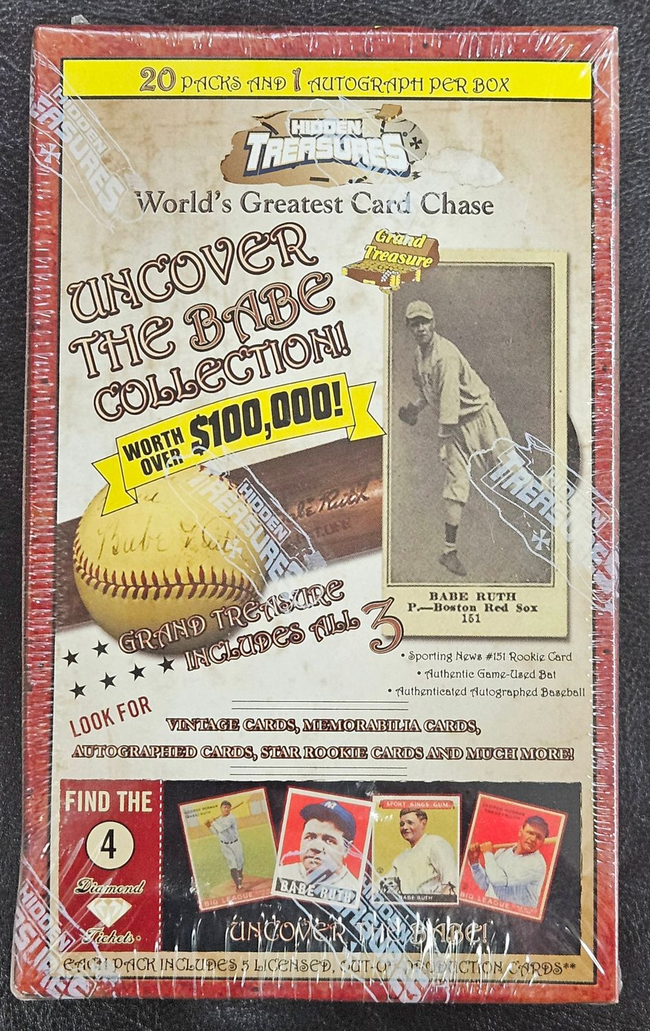 2008 Hidden Treasures Greatest Chase Box