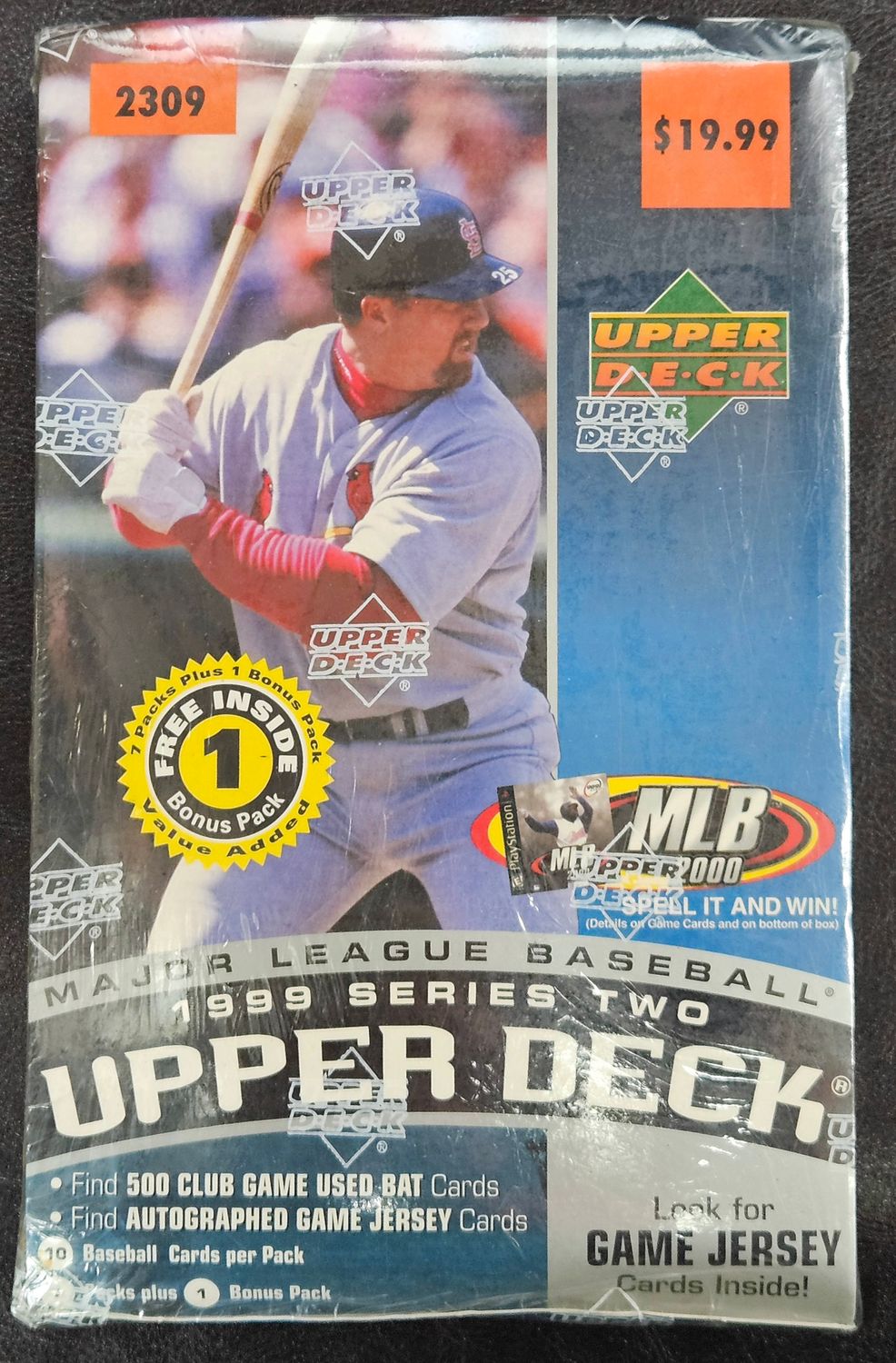 1999 Upper Deck Series 2 Baseball Retail Box
