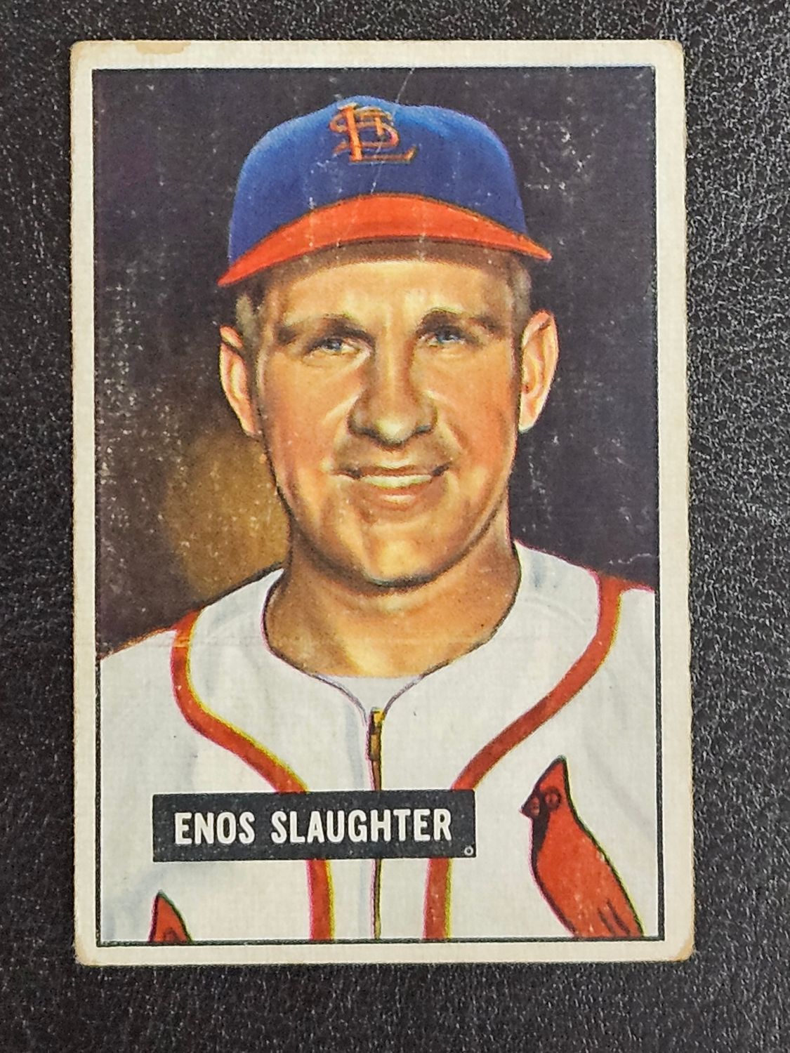 1951 Bowman #58 Enos Slaughter GD