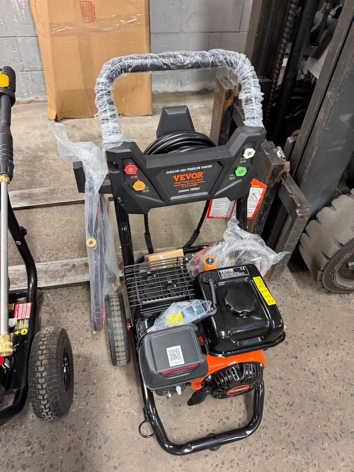 VEVOR 3400 PSI Gas Pressure Washer – NEW