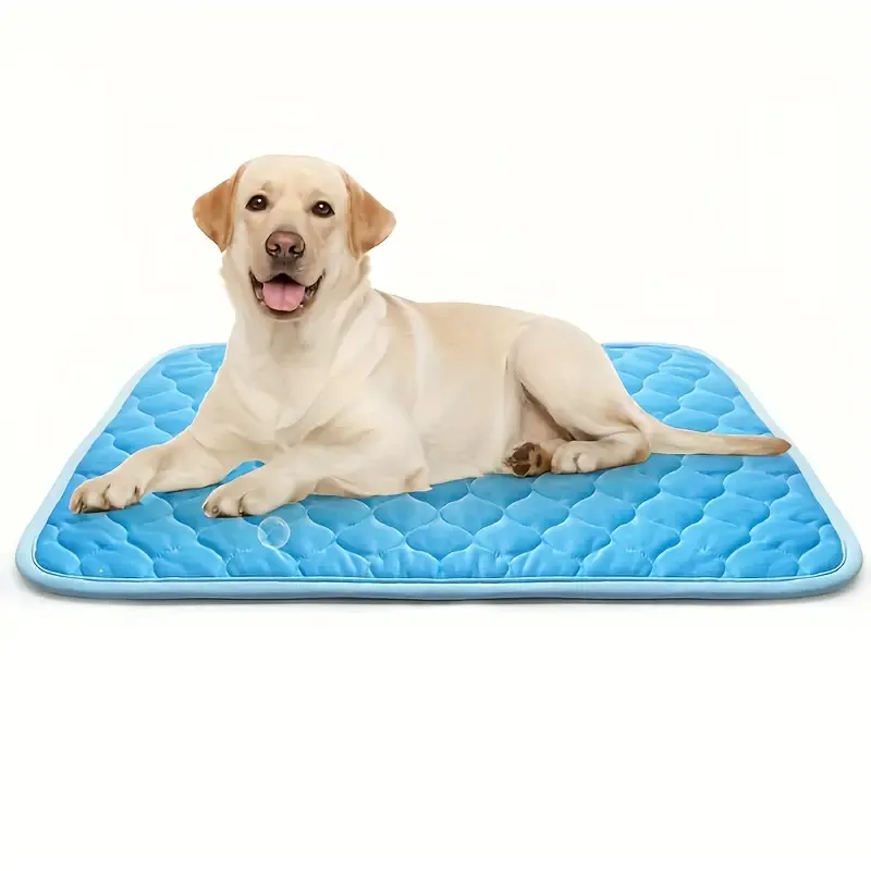 Pet Cool Gel Mat Dog Cat Bed Non-Toxic Breathable Summer Pad - 60cm x 50cm