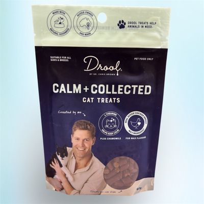 Drool by Dr Chris Calm & Collected Cat Treats 60g