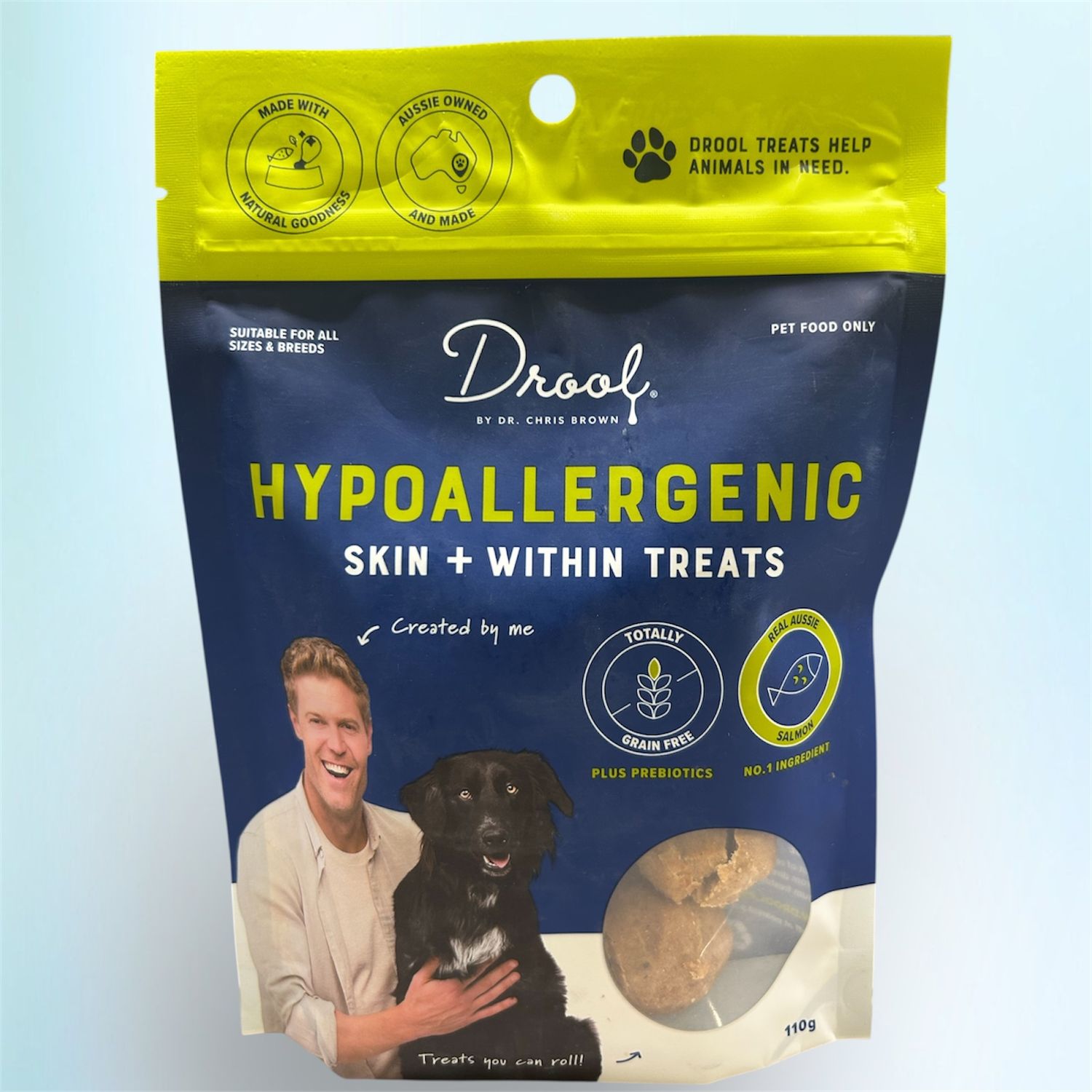 Drool by Dr Chris Hypoallergenic Skin & Within Treats 110g