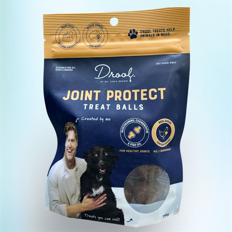 Drool by Dr Chris Joint Protect Treat Balls 110g