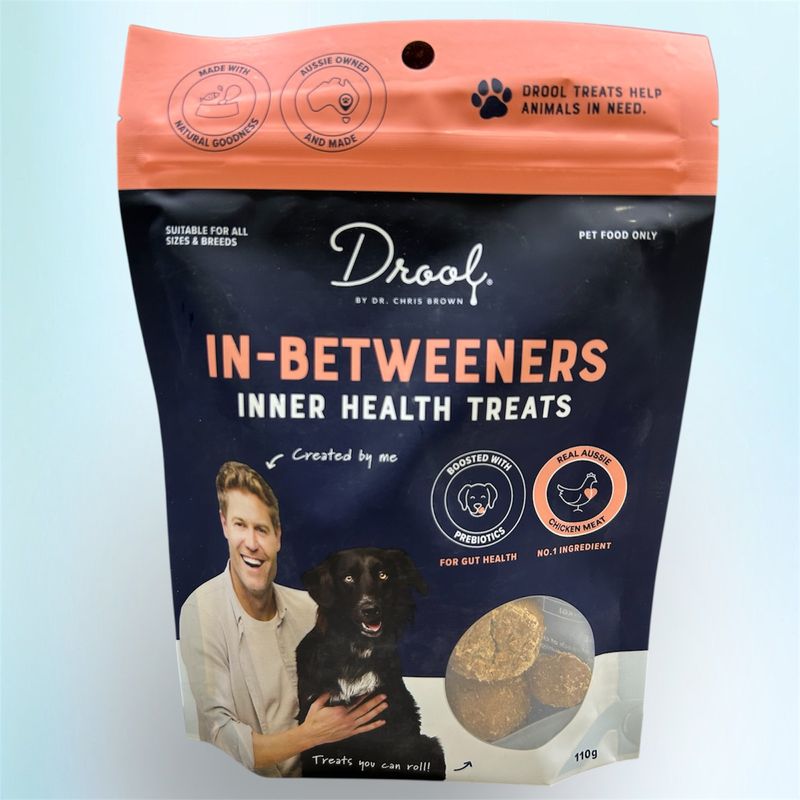 Drool by Dr Chris In-Betweeners Inner Health Treats 110g