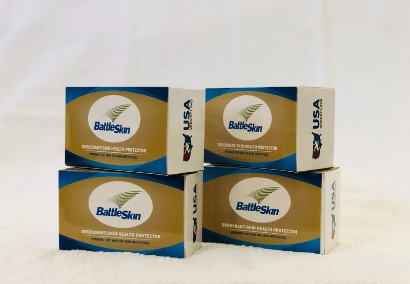 BattleSkin Antiseptic Soap (4 Pack)