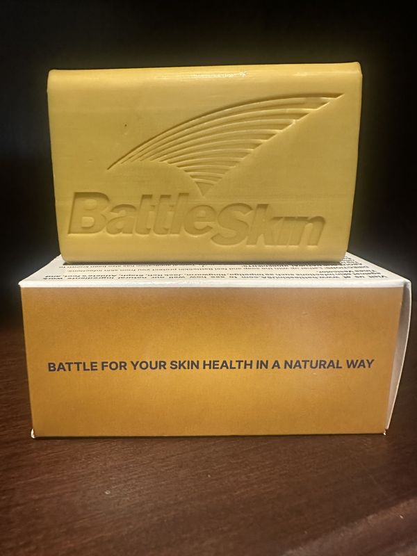 NEW! BattleSkin Antiseptic Soap (2 bars)