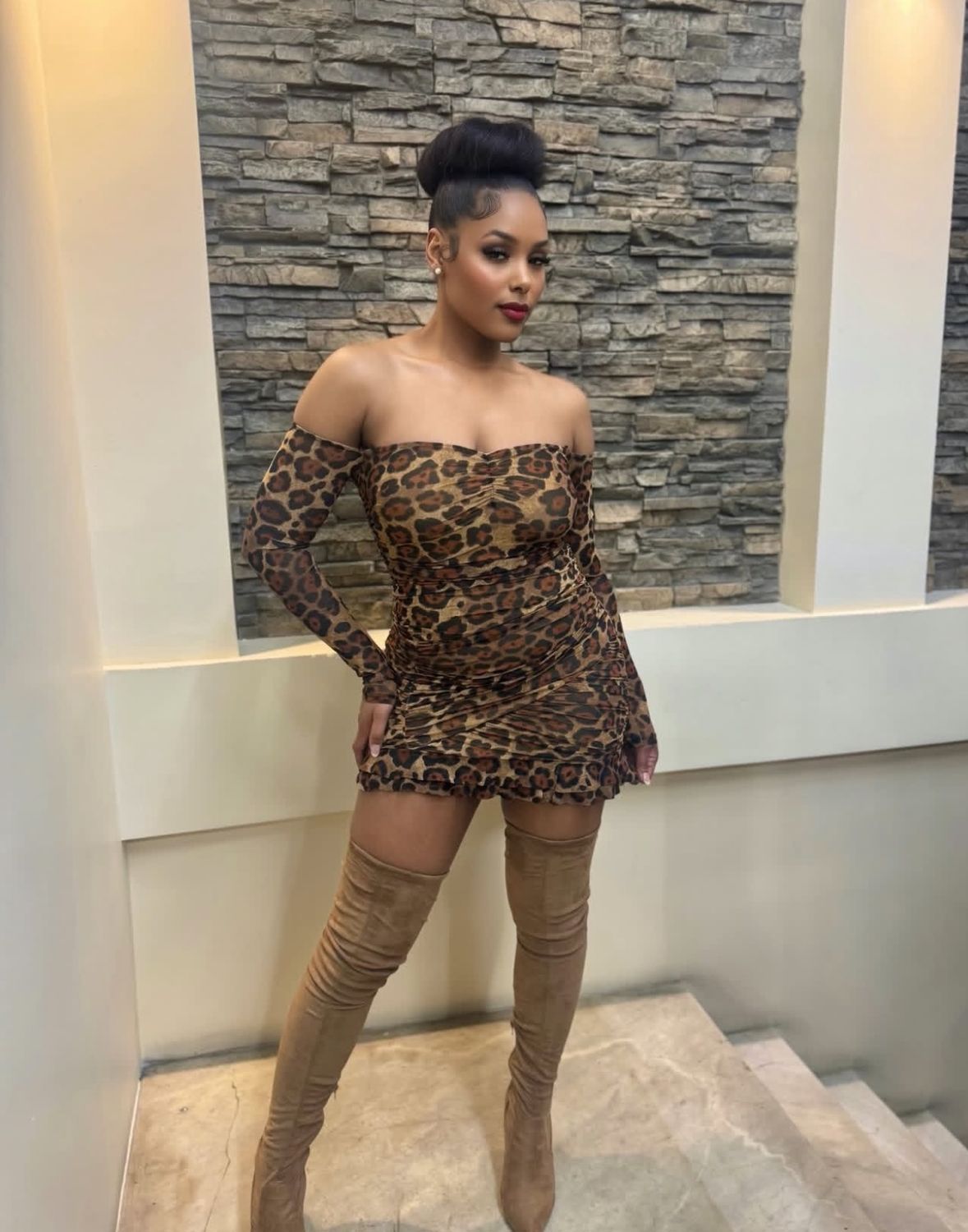Wild Intentions Leopard Mini Dress