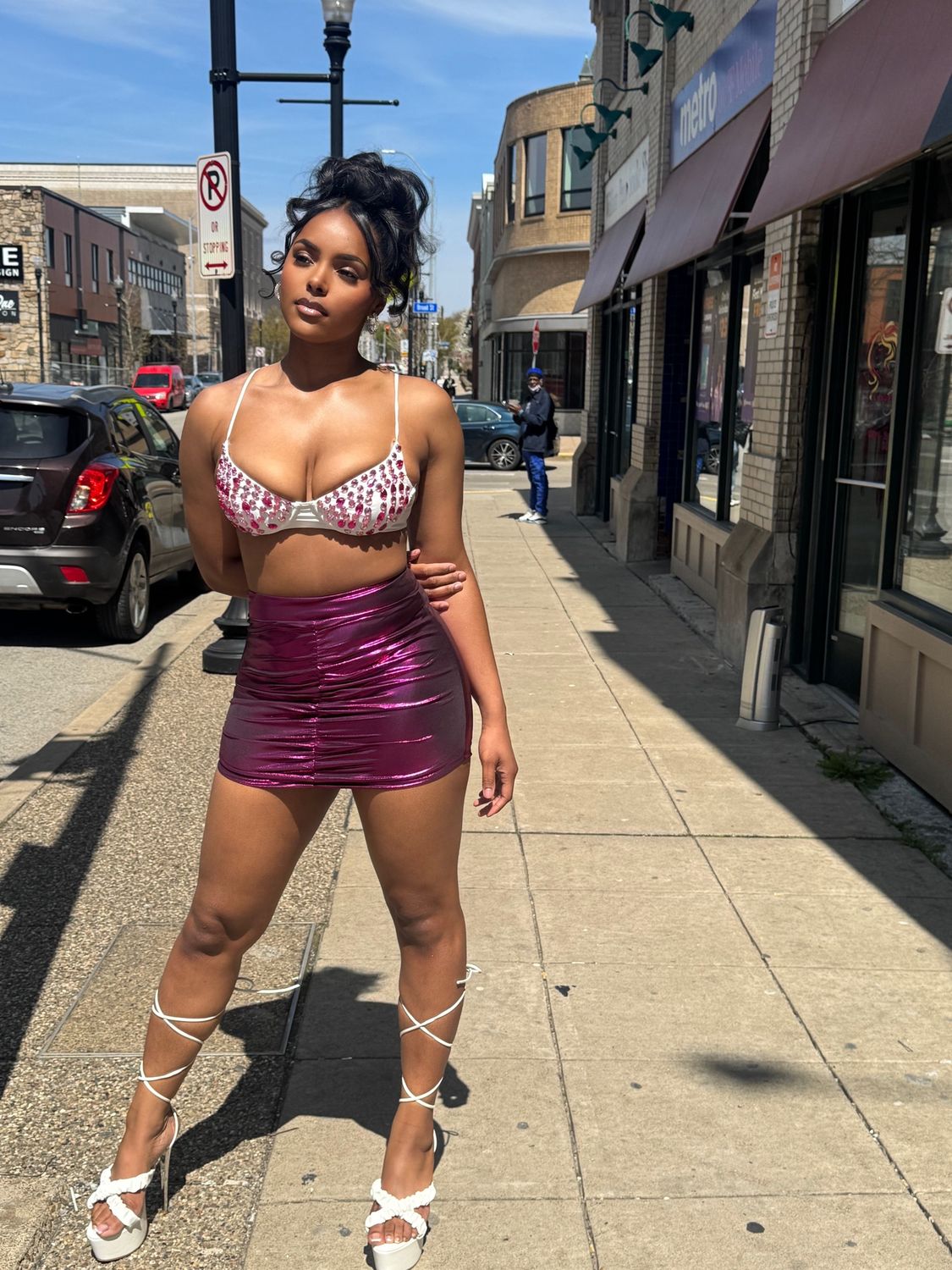 Crystal Kiss Bra Top