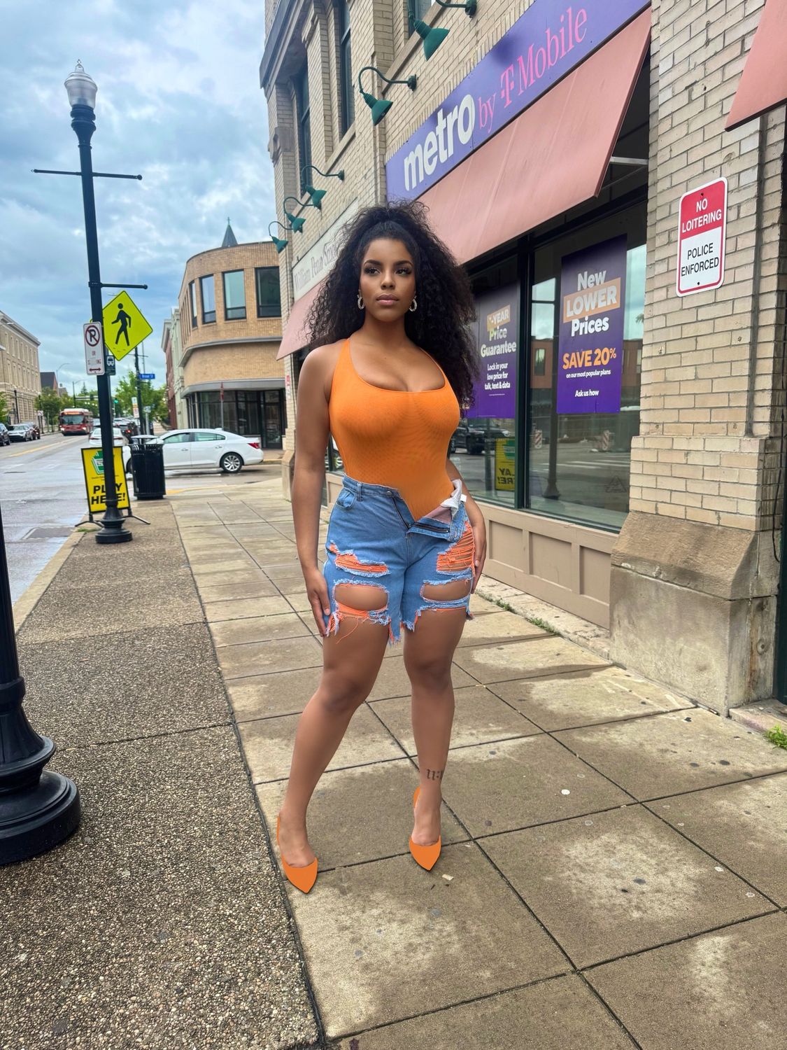 Orange Crush Bodysuit