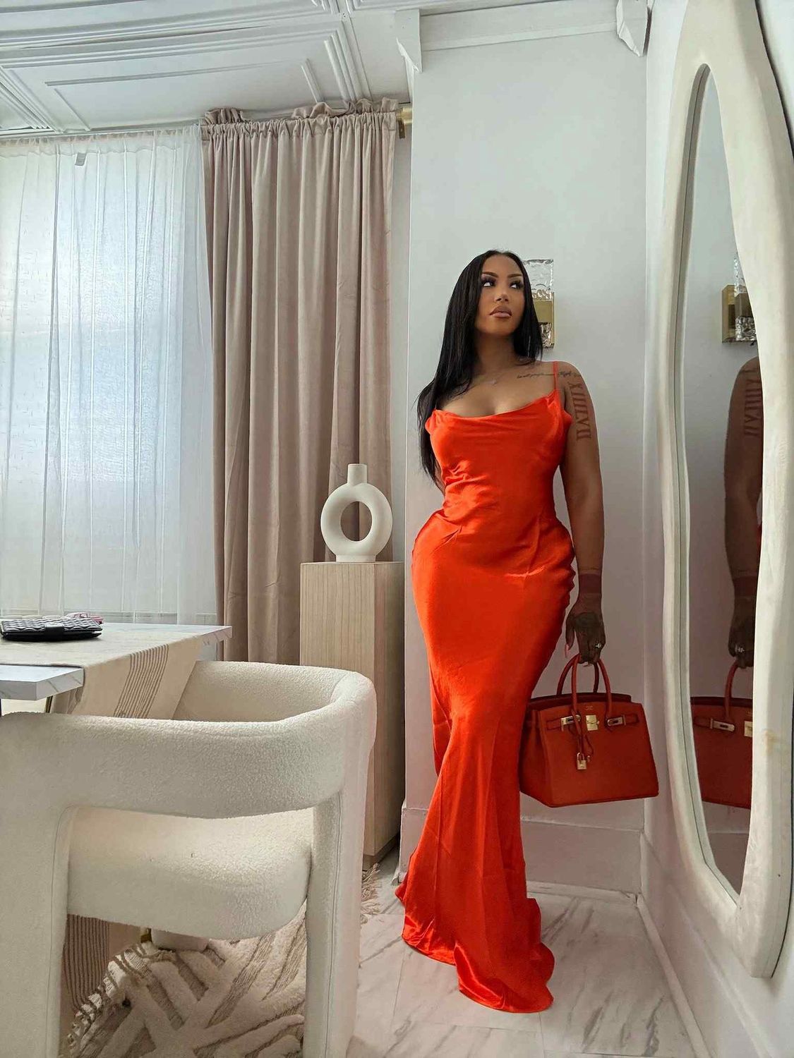  Silk Siren Maxi Dress 
