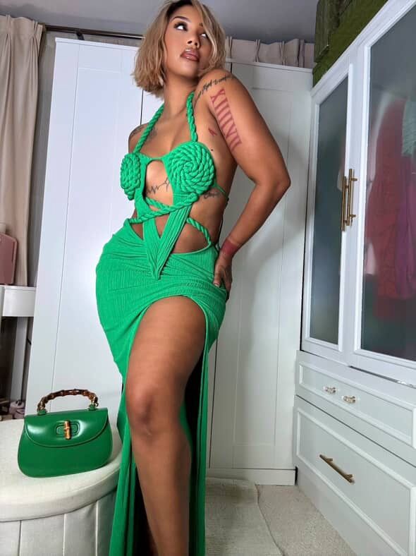 Emerald Goddess Dress 