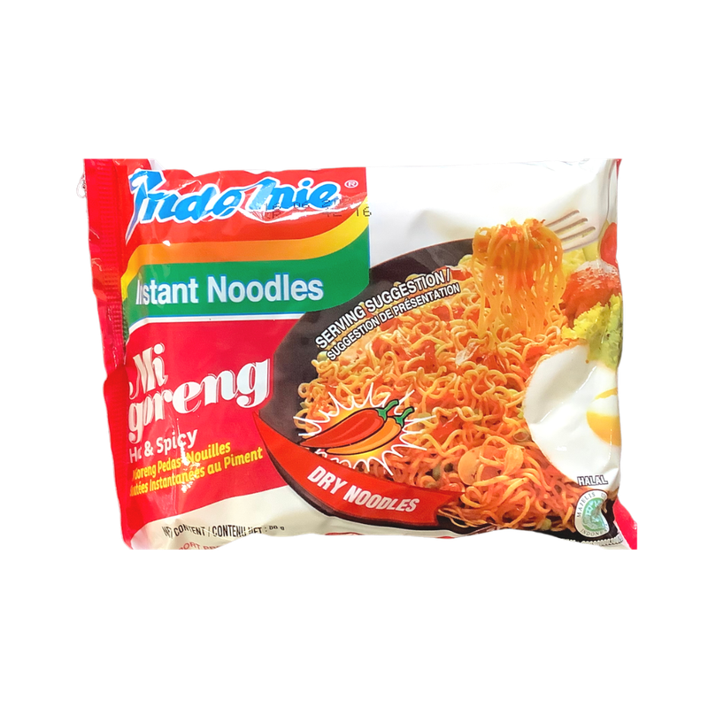 Indomie Noodles Mie Goreng Hot &amp; Spicy 80g