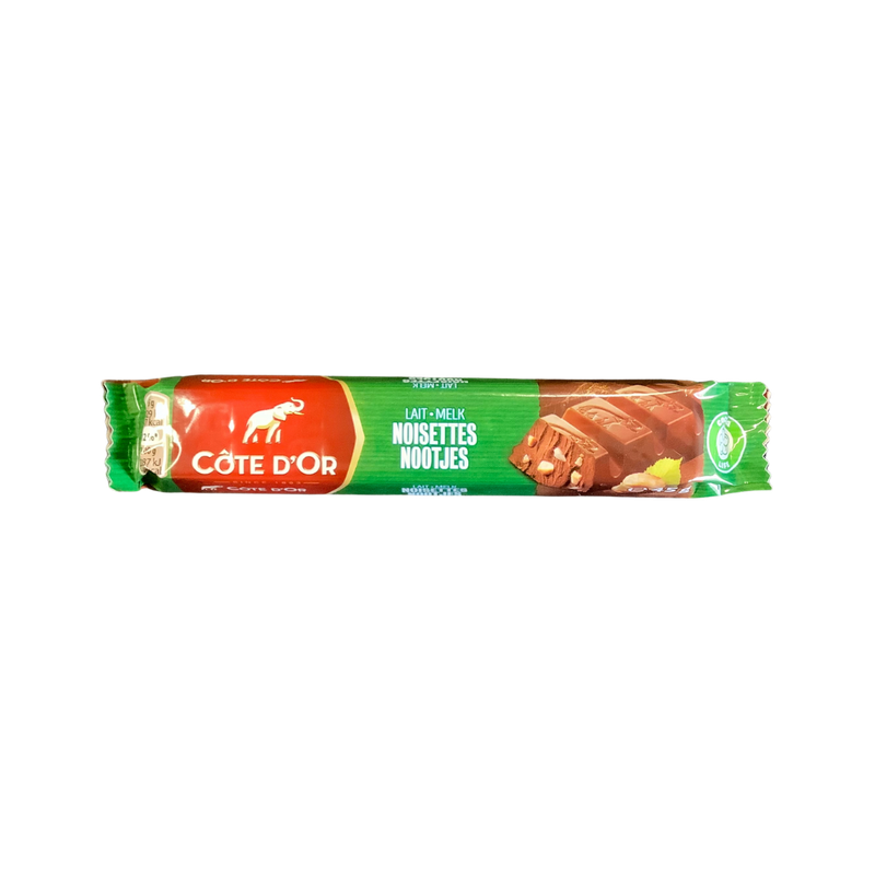 Cote D&#39;Or Milk Chocolate with Hazelnut Pieces 45g