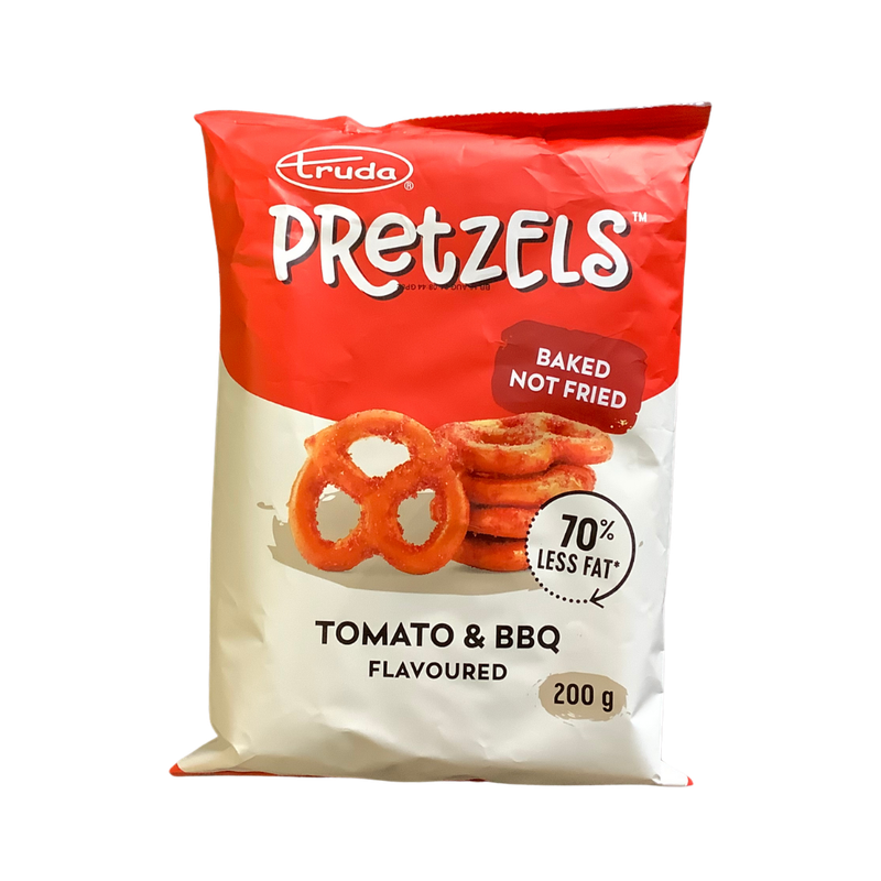 Truda Pretzels Tomato &amp; BBQ Flavoured 200g