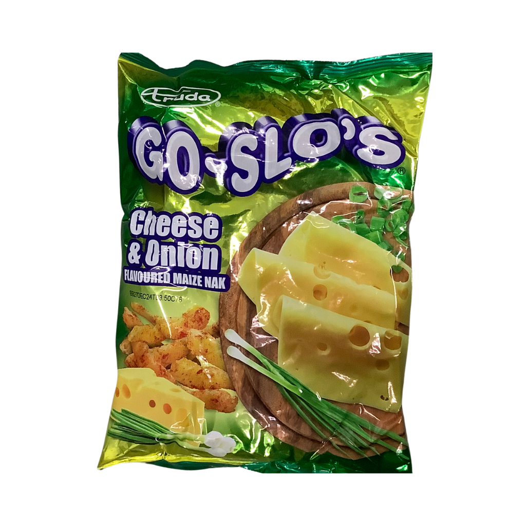 Go-Slow&#39;s Cheese &amp; Onion Flavour 100g