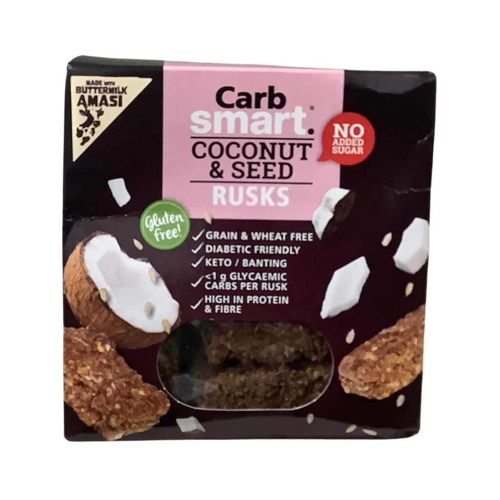 Carb Smart Rusks Coconut &amp; Seed 200g