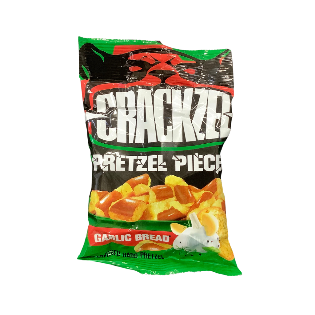 Crackzel Pretzel Pieces Garlic Bread 85g