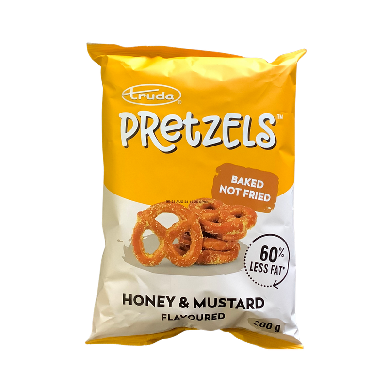 Truda Pretzels Honey &amp; Mustard Flavoured 200g