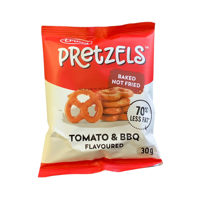 Truda Pretzels Tomato BBQ Flavoured 30g