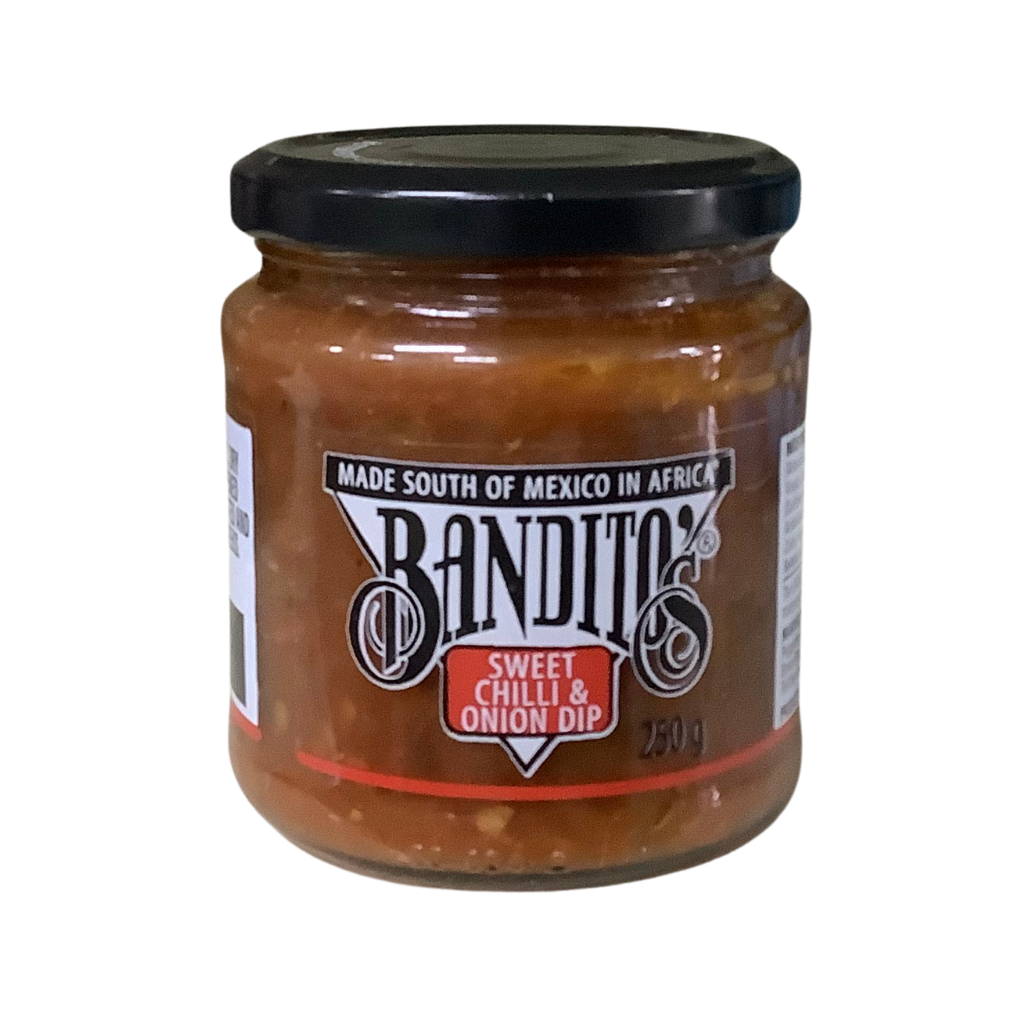 Bandito's Sweet Chilli &amp; Onion Dip 250g