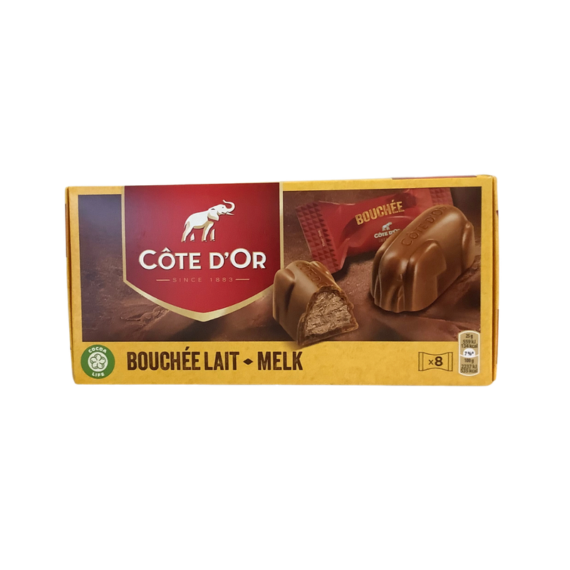 Cote D’Or Bouchée Lait 8’s 200g
