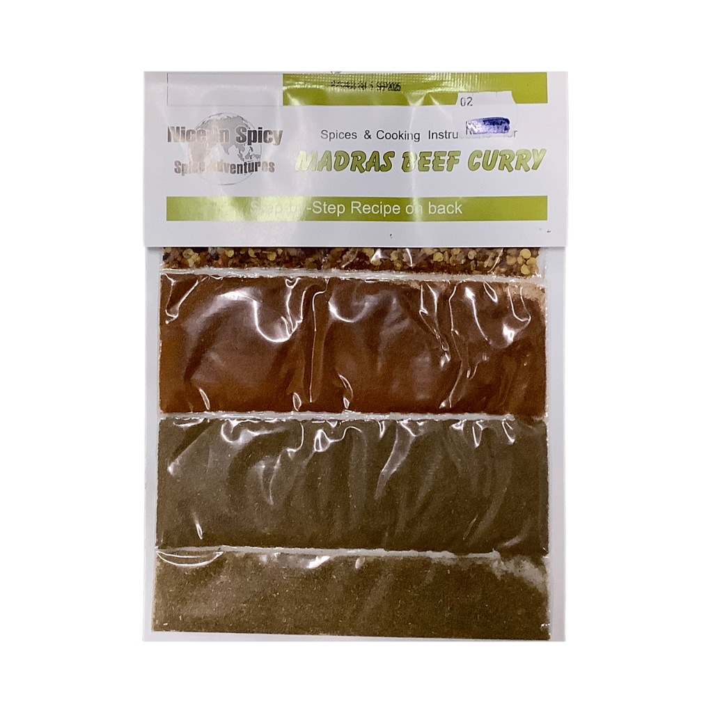 Nice &amp; Spicy Madras Beef Curry Mix 10g