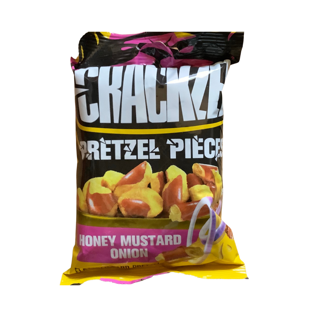 Crackzel Pretzel Pieces Honey Mustard Onion 85g