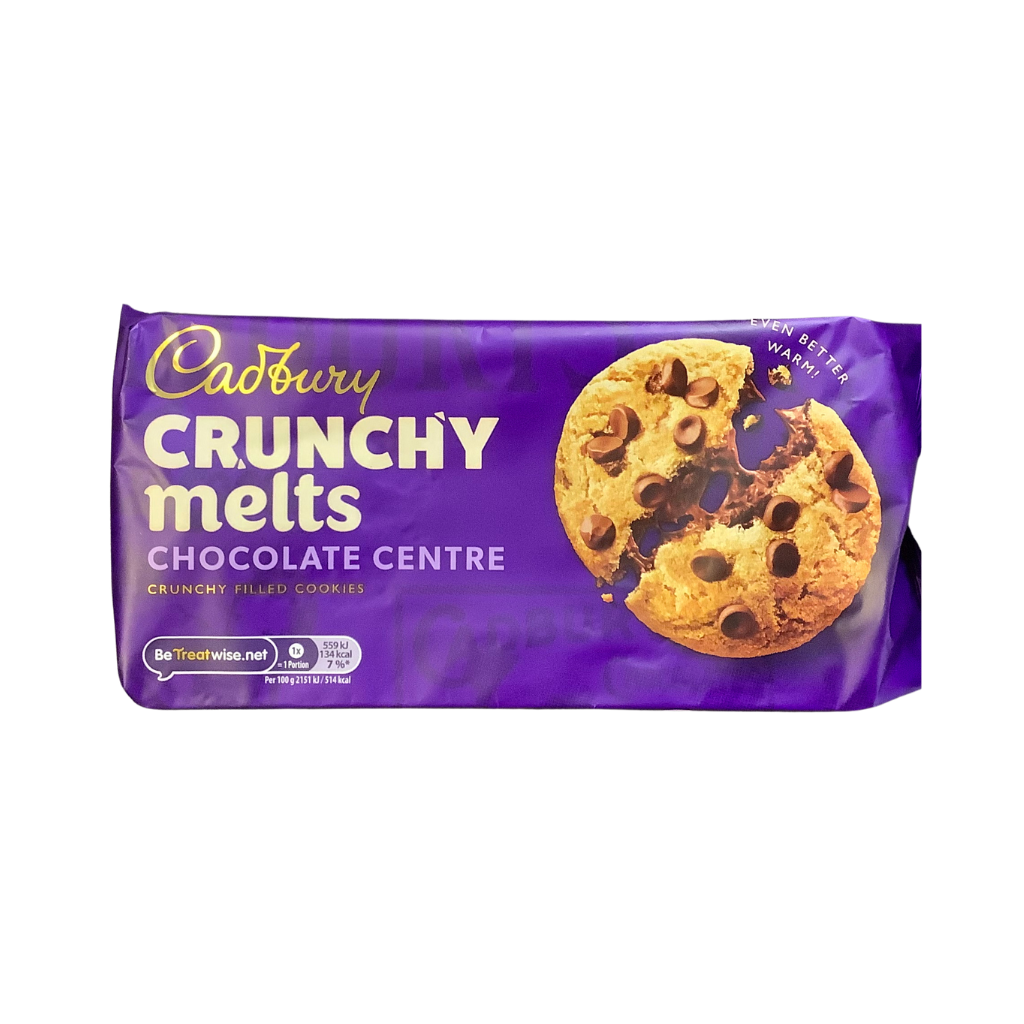 Cadbury Crunchy Melts Cookies 156g