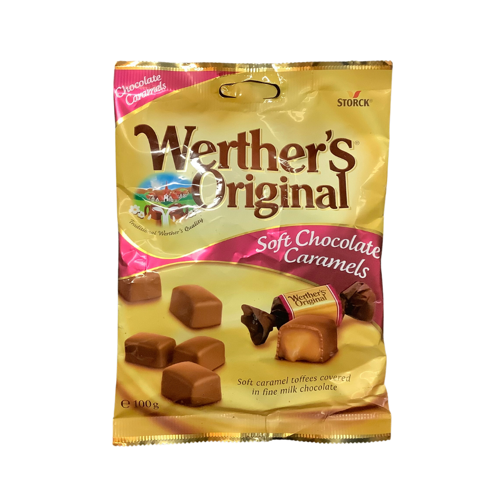 Werther&#39;s Original Soft Chocolate Caramels100g