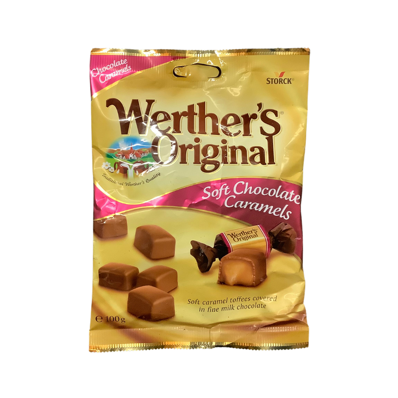 Werther&#39;s Original Soft Chocolate Caramels100g