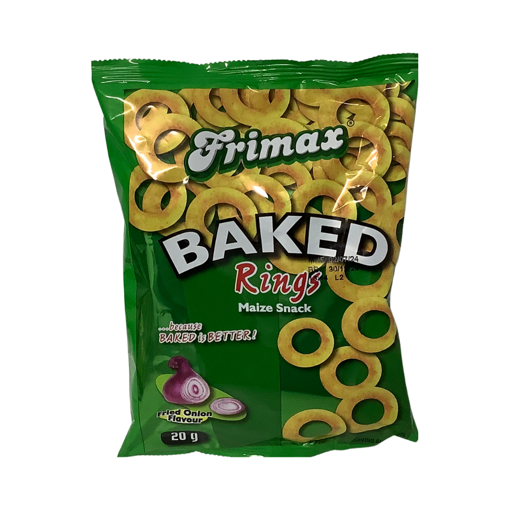 Frimax Baked Rings Fried Onion Flavour 20g