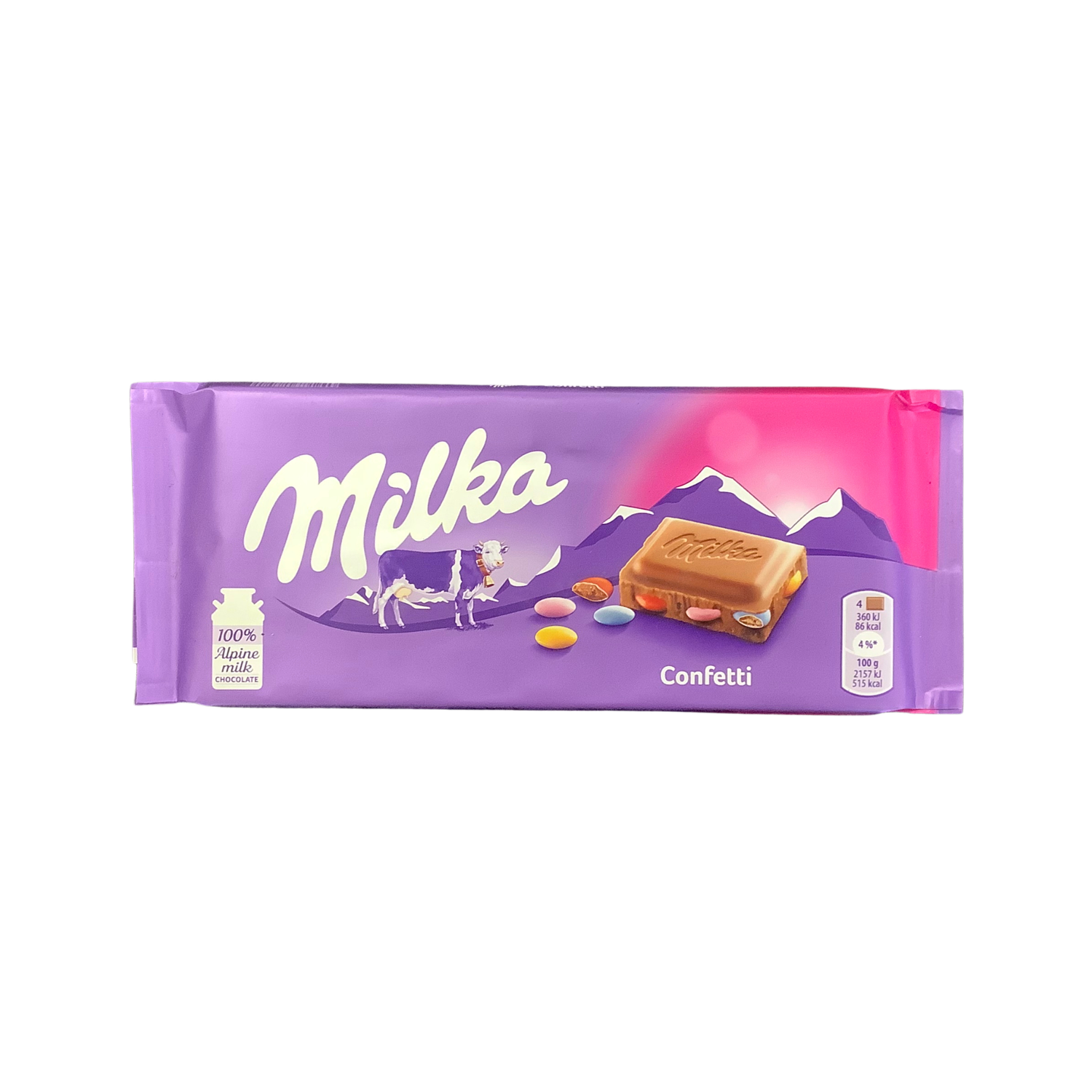 Milka Milk Chocolate Confetti 100g