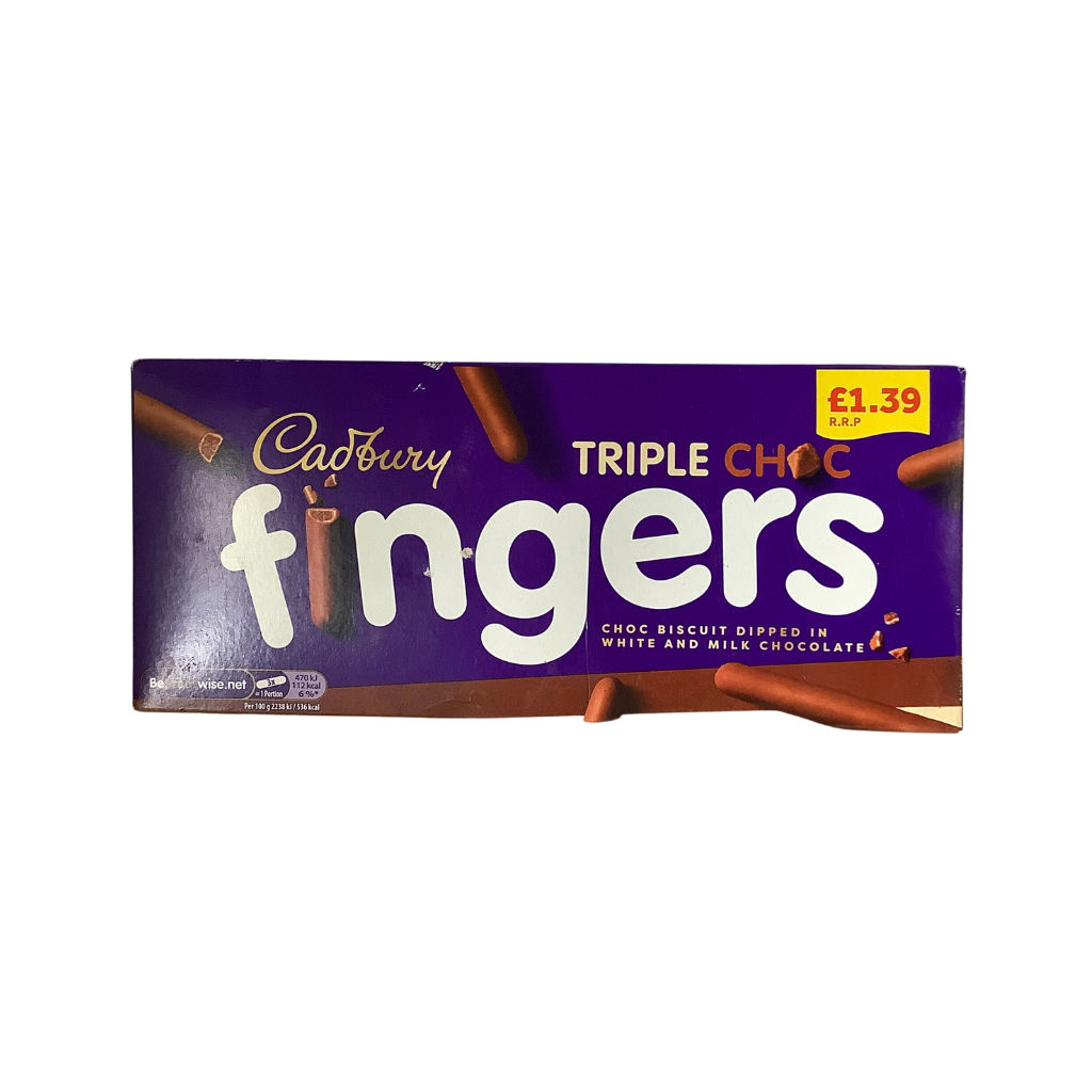 Cadbury Fingers Triple Choc 110g