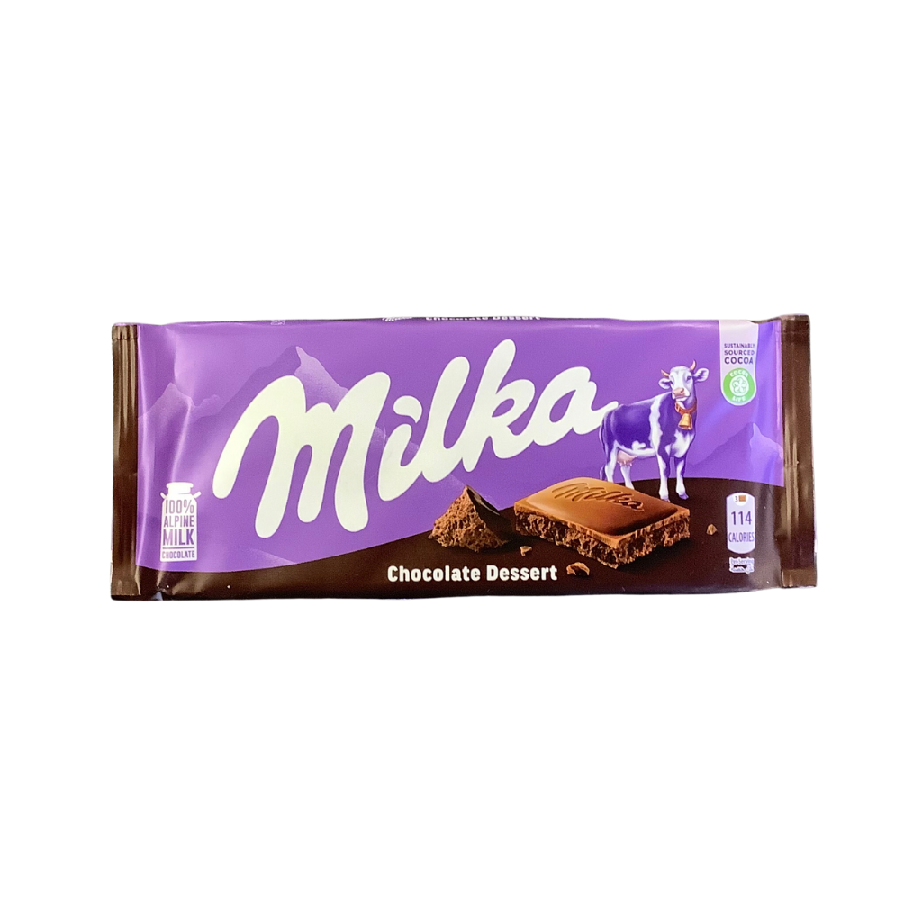 Milka Milk Chocolate Dessert 100g