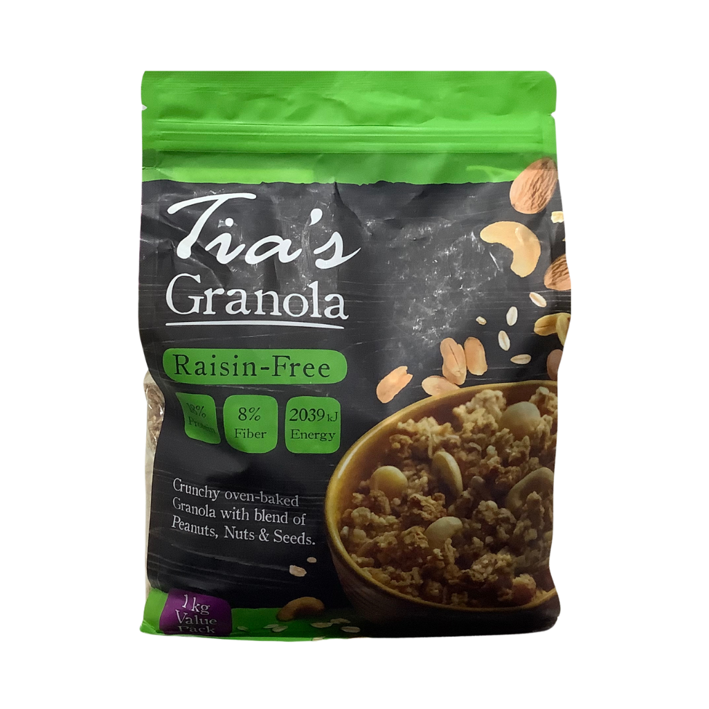 Tia's Granola Raisin-Free 1kg
