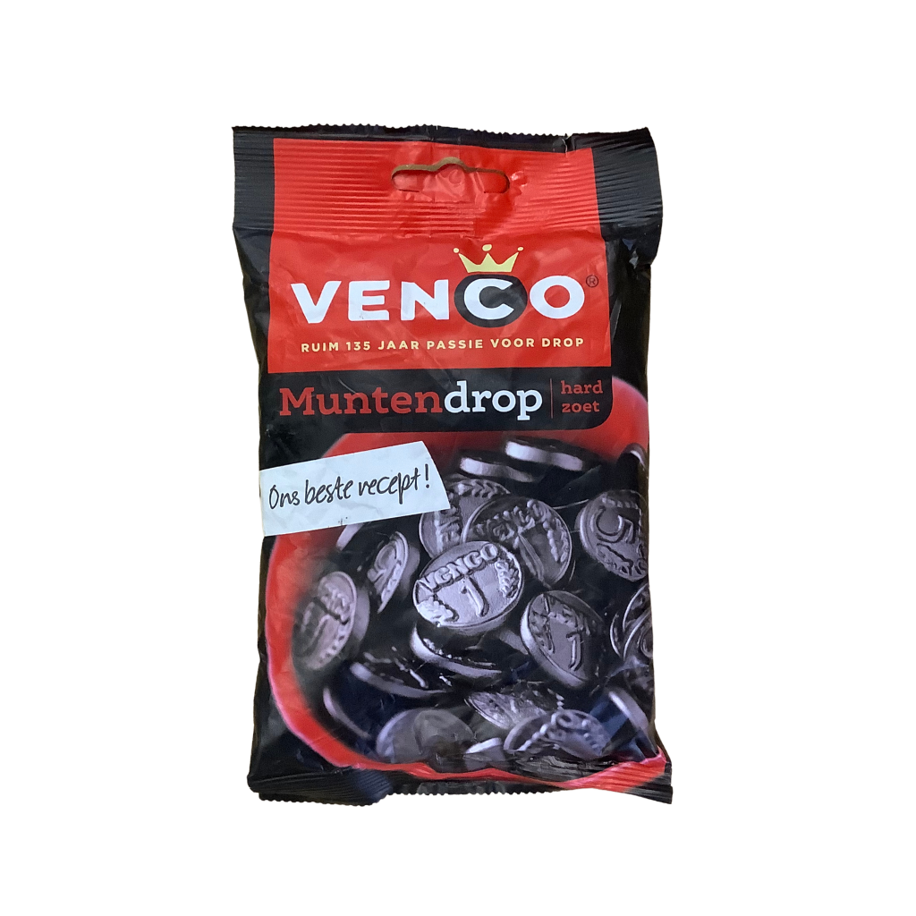 Venco Munten Drop Zout 168g
