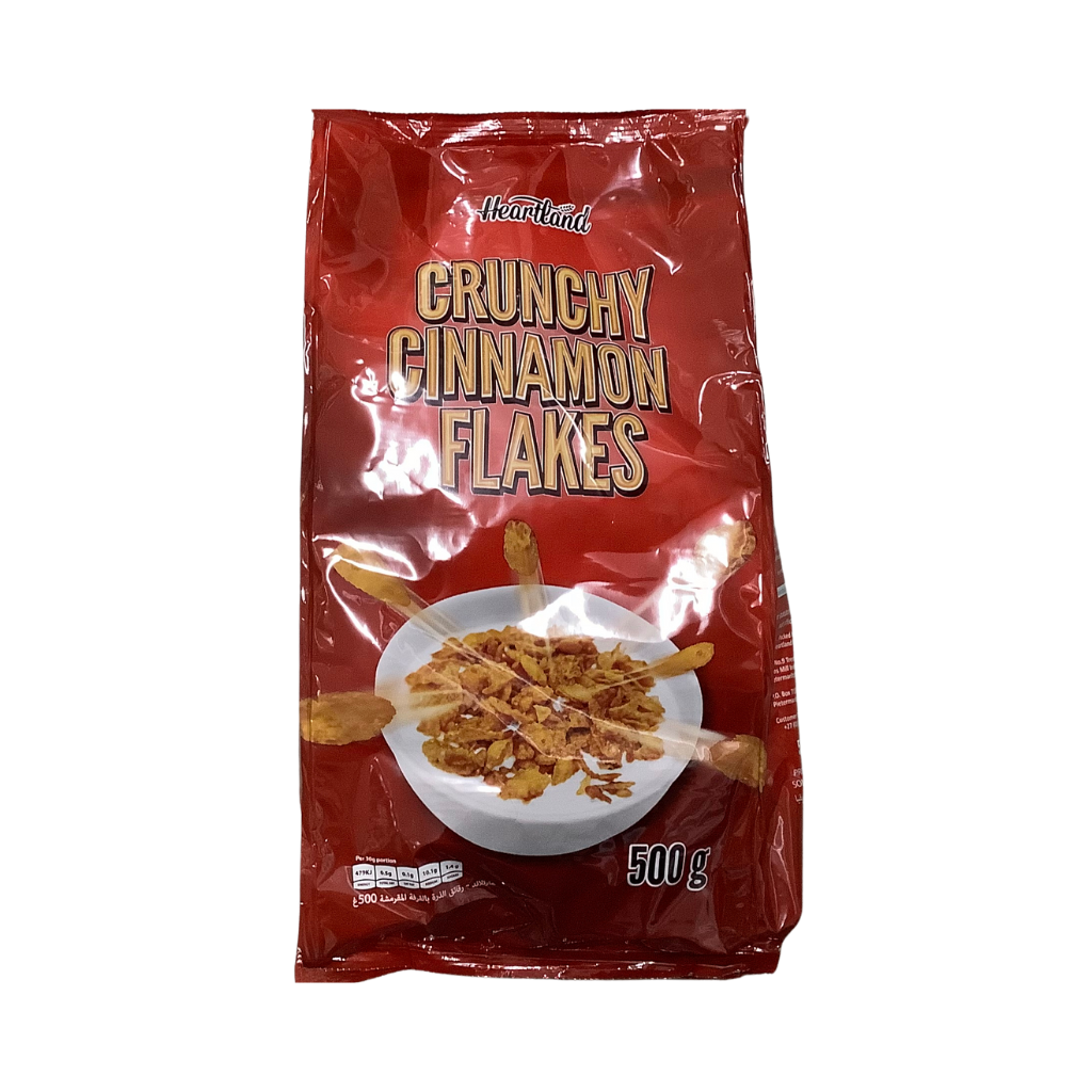 Heartland Crunchy Cinnamon Flakes 500g