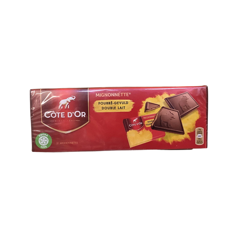 Cote D&#39;Or Double Milk Chocolate  Mignonnette 240g